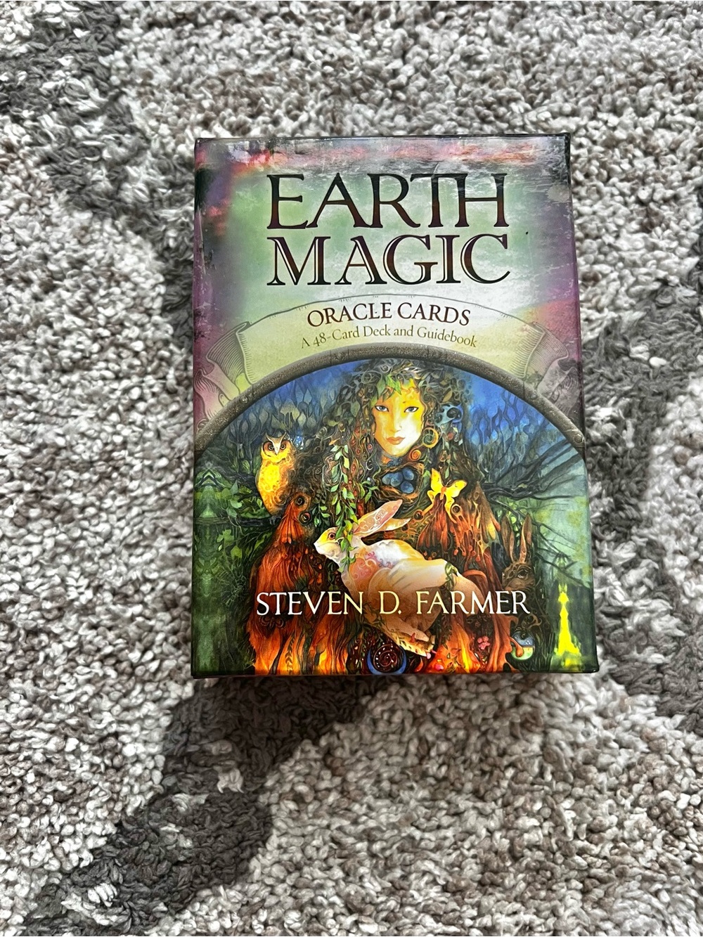 Earth Magic Oracle Cards Complete 48-Card Set with Guidebook